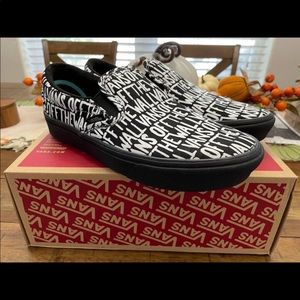 New vans men size 8